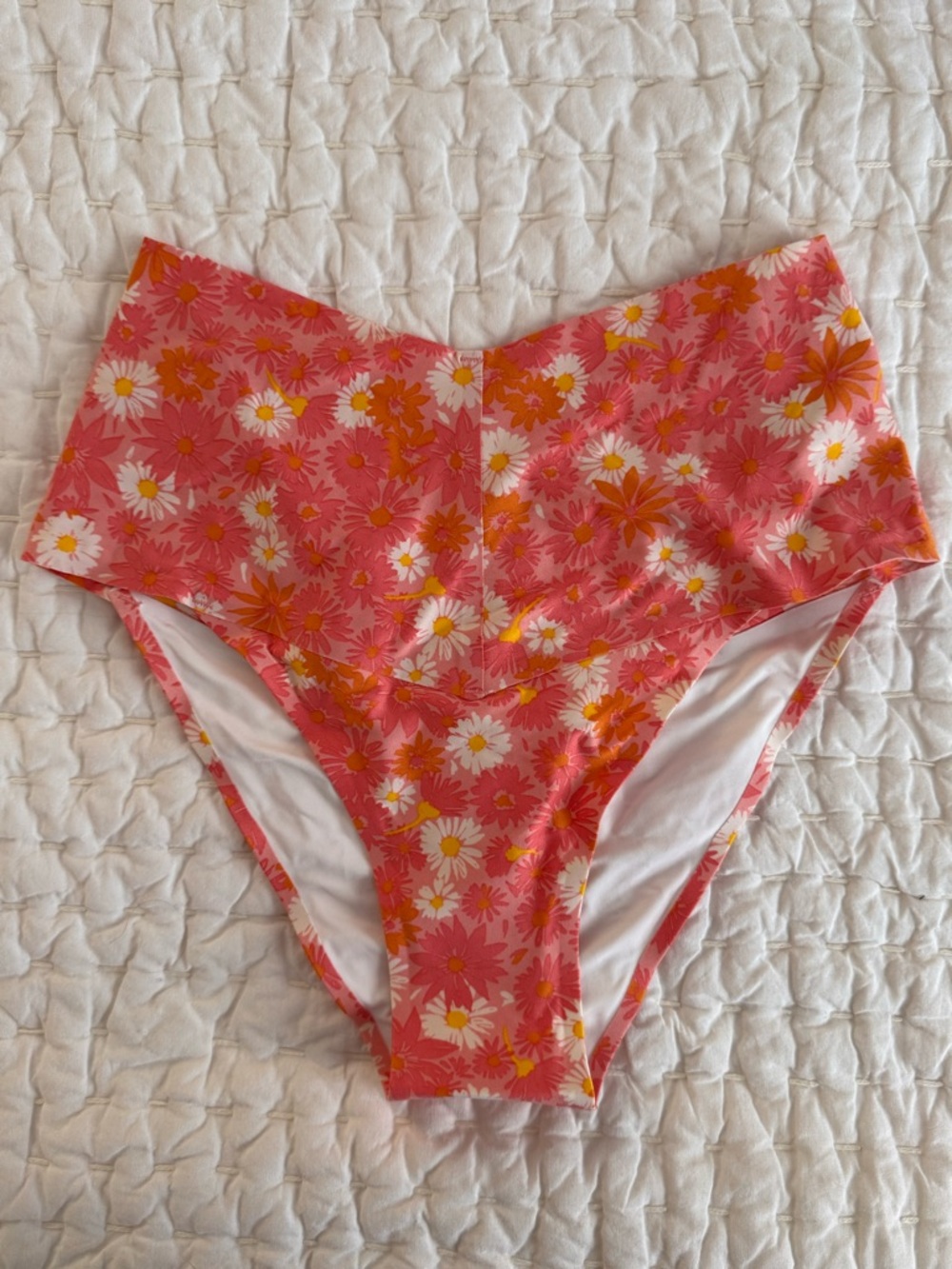 🌸 L*SPACE Floral Bikini Bottom (Size S, NWT) High Waisted